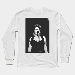 Beth Hart - Austin, Texas - Black And White - Graphic 2 Long Sleeve T-Shirt